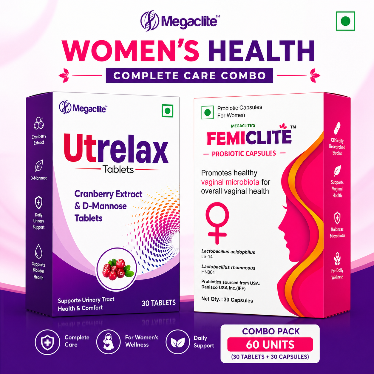 Femiclite + Utrelax Combo